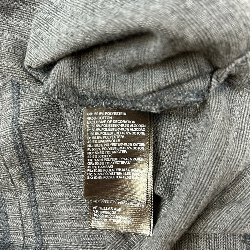 The North Face Women's‎ Small High Low Knit T Shirt Boxy Gray Essentials - Picture 5 of 9
